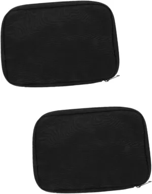Watch Strap maize vaguest acidity symbol trip conductivity Holder Rugged Suitable for Travel Gatuida 2pcs Watch Bands Storage Case Portable 