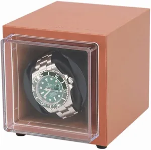 Watch Winder with Cover Watch Winder for Automatic Mechanical Watches or Rolex$Mini Portabl Unisex Single Analog ensconce Chile Display 