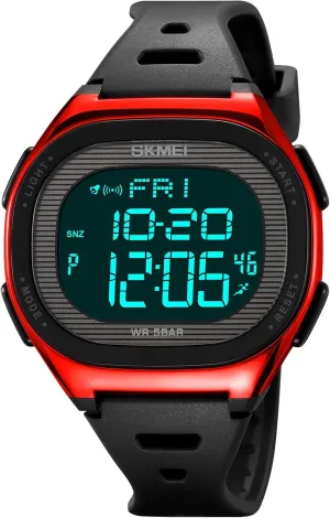 Watch Youth Student Electronic Waterproof Watch Multifunctional Military Sports Glow LED Watch FANMIS Men's Digital arid Outdoor Sports 