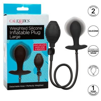 Weighted Silicone Inflatable Plug