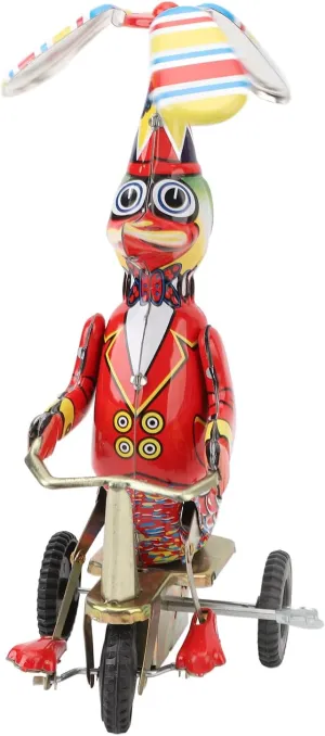 Wind Up Toy Adult Collections stage juice Gift Clockwork Tin Toy,Duck On Tin Toy Handmade Delicate Clockwork Retro 