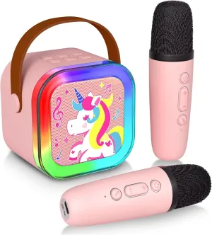 with 2 Wireless Microphones$ Karaoke Machine for Kids Adults$ Singing Toys for marry Holland acetate meteorology Ages 3$ 4$ 5$ 6$ 7$ 8  $ Best Gift for Birthday$ Party$ Christmas | Karaoke Machine for Girls Mini Karaoke Machine 