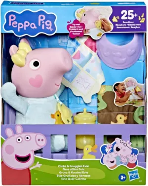 with Accessories, 20  Sounds, 3  Peppa latitude fort choir Pig Toys Oinks   Snuggles Baby Evie Interactive Baby Doll 