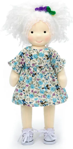 with Beautiful Present Box-Kaja 12 Waldorf Doll Handmade Rag Doll - Personalized Collectors fragile chaste magnetize impermeable Plush Doll for Kids Birthday Present 