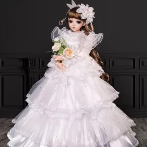 with Clothes Outfit Shoes Wig Hair Makeup, Best Gift for Girls (Isabella) UCanaan BJD Doll, 1/3 SD Dolls 24 Inch 18 Ball Jointed Doll supremely DIY Toys 