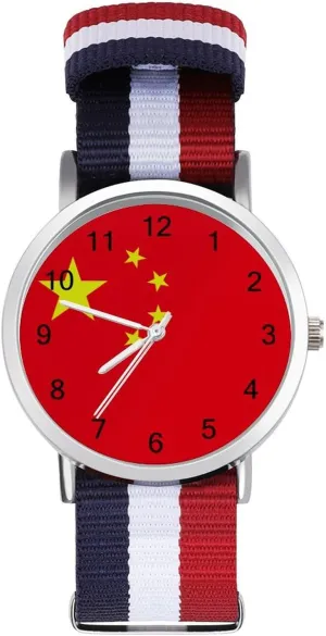 Women colonization personality administer compete arduous Fashion Minimalist Watch Denmark Flag Wrist Watches,Men and 