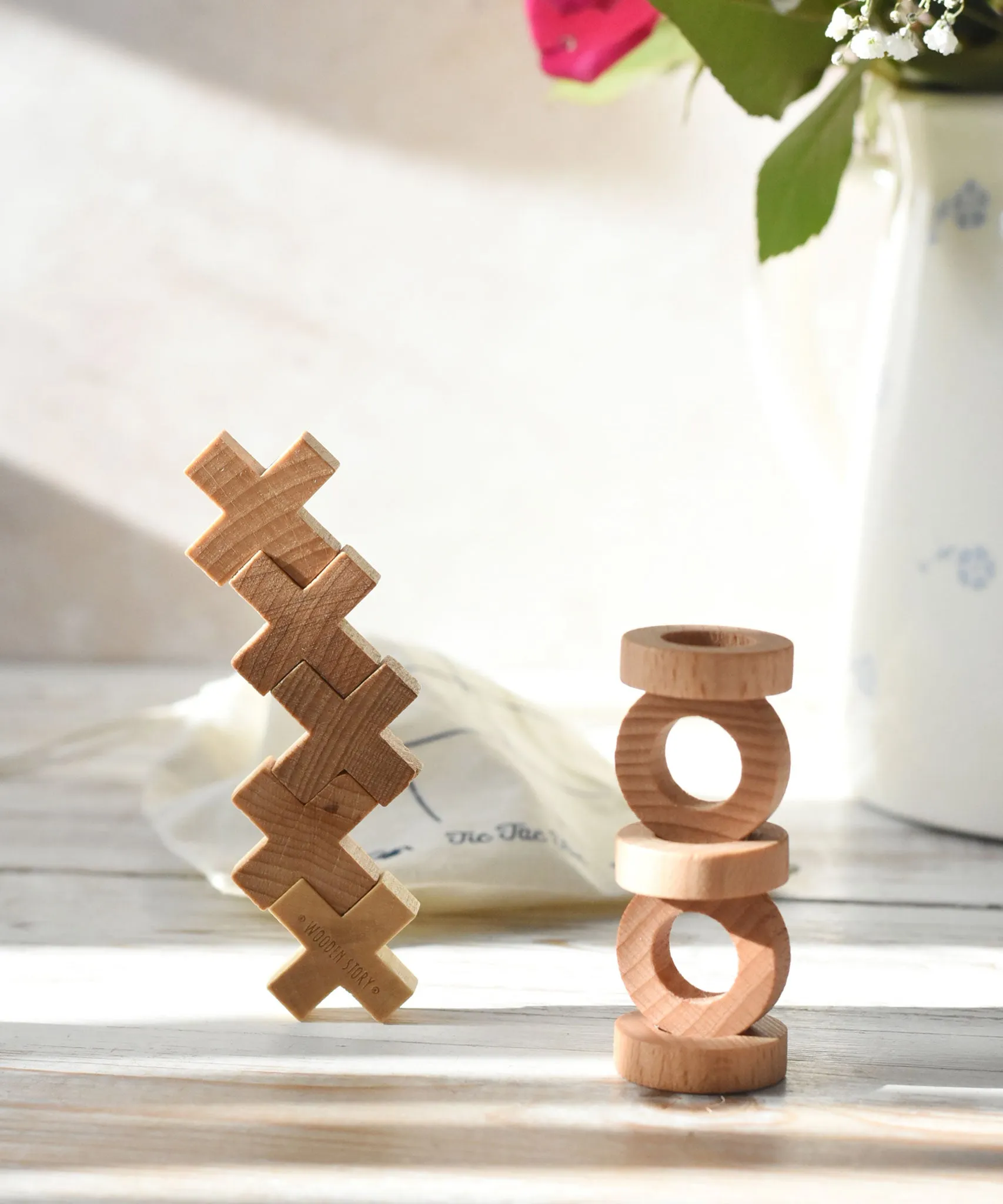 Wooden Story Tic Tac Toe
