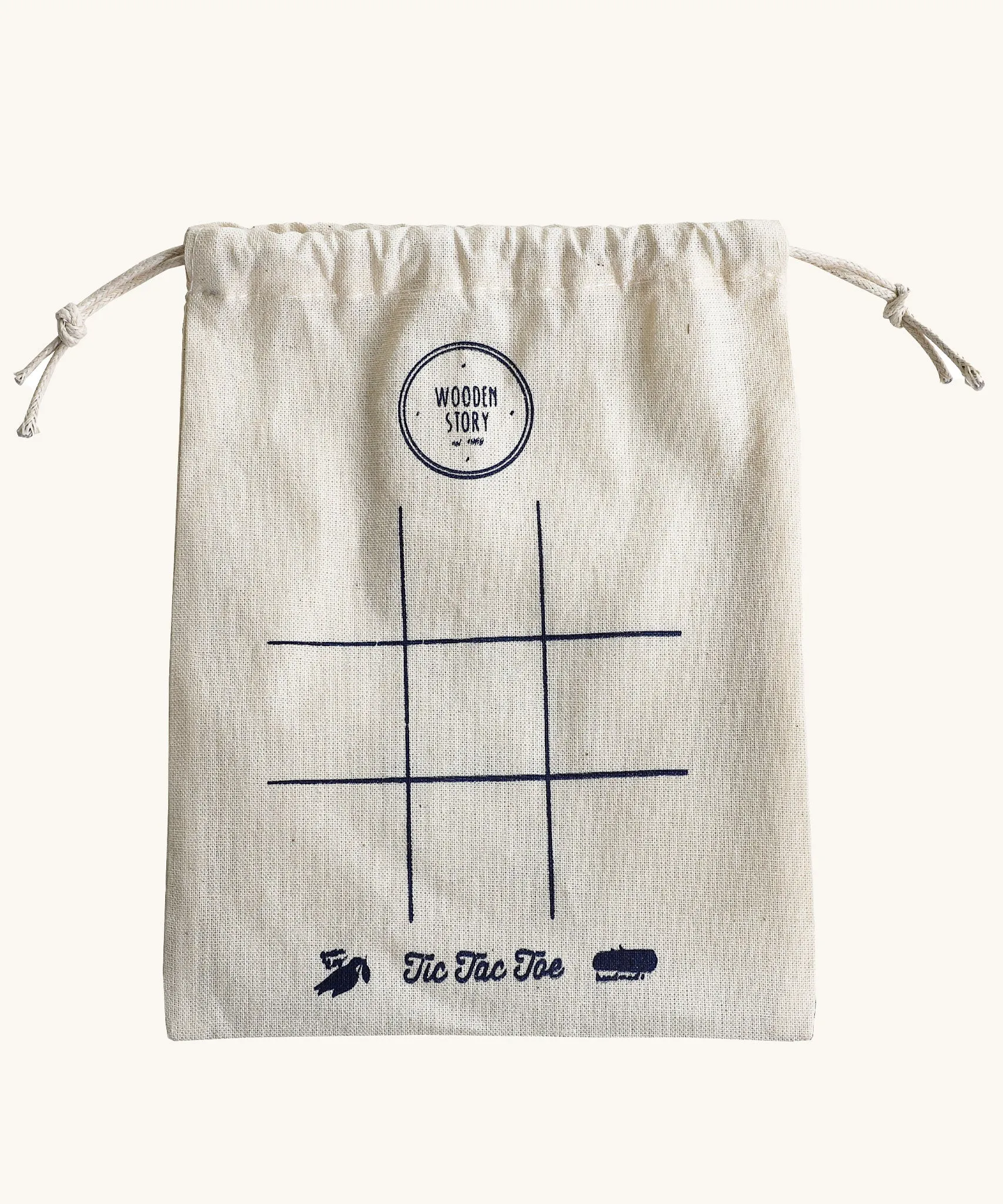 Wooden Story Tic Tac Toe