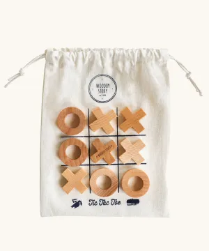 Wooden Story Tic Tac Toe