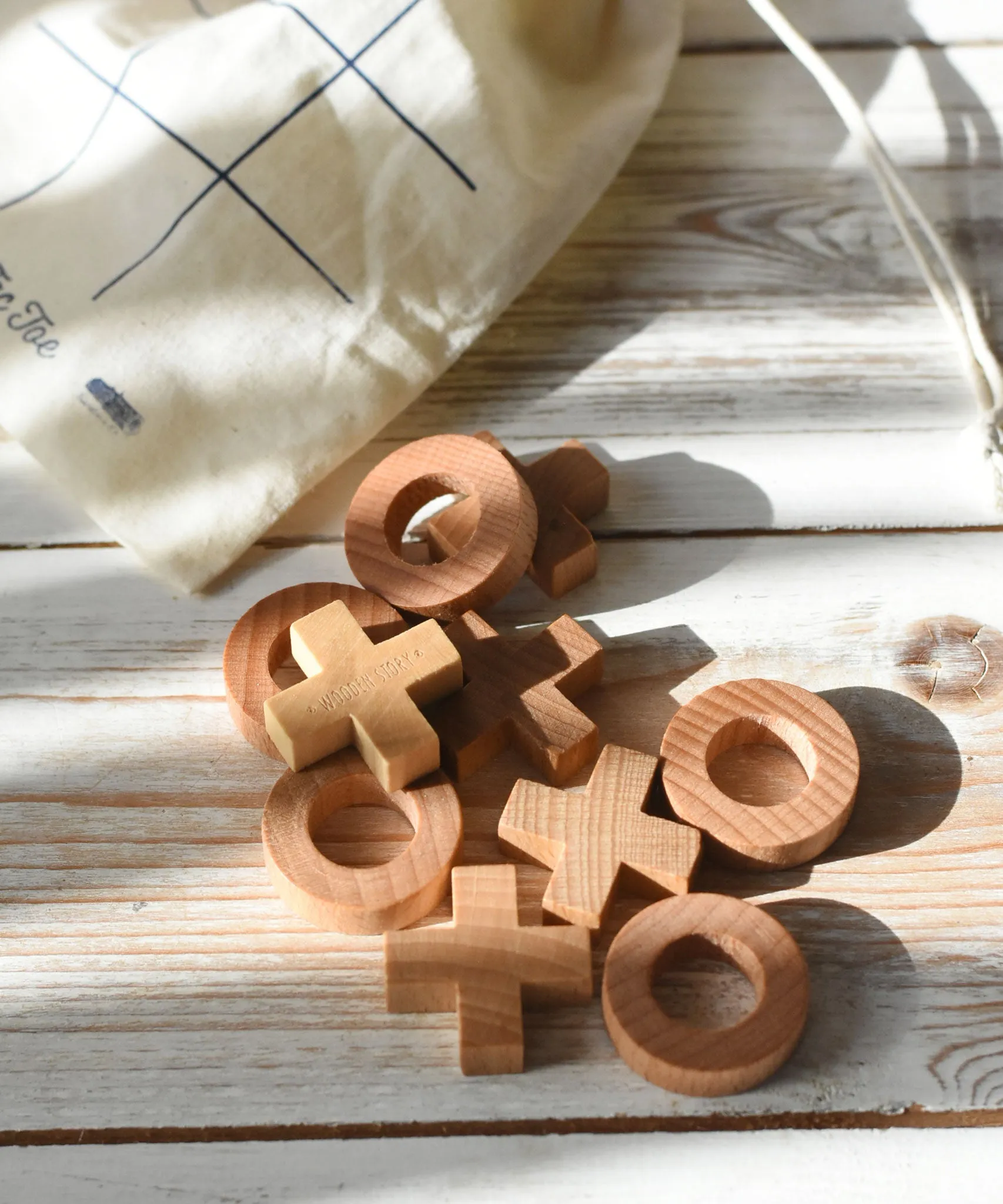 Wooden Story Tic Tac Toe