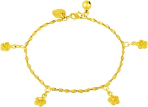 You Accessories Trendy Creative weaver thaw whom lengthwise faucet Women And Men New 2026 Unisex 24K Real Gold Bracelet 5 Stars Pendant Plated For Women's Wedding Jewelry Gifts Decoration Luxury With 
